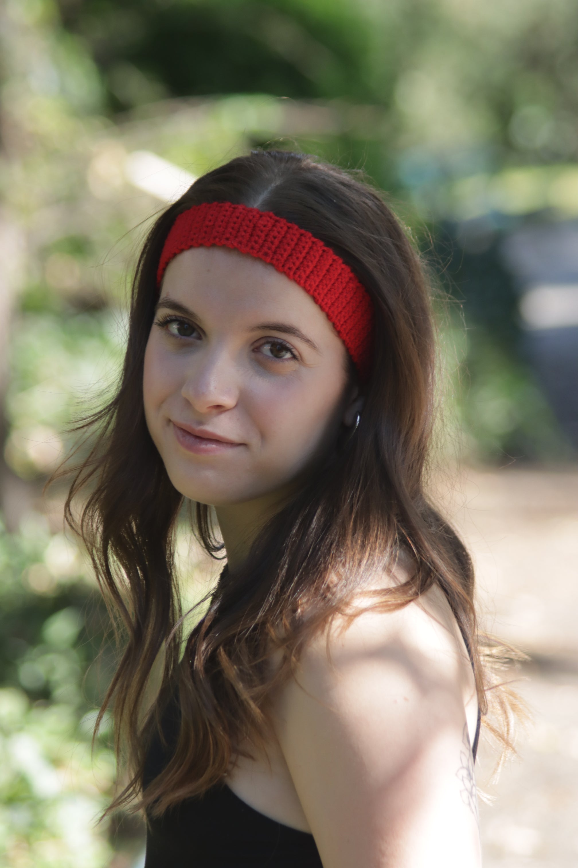 Bandeau en crochet