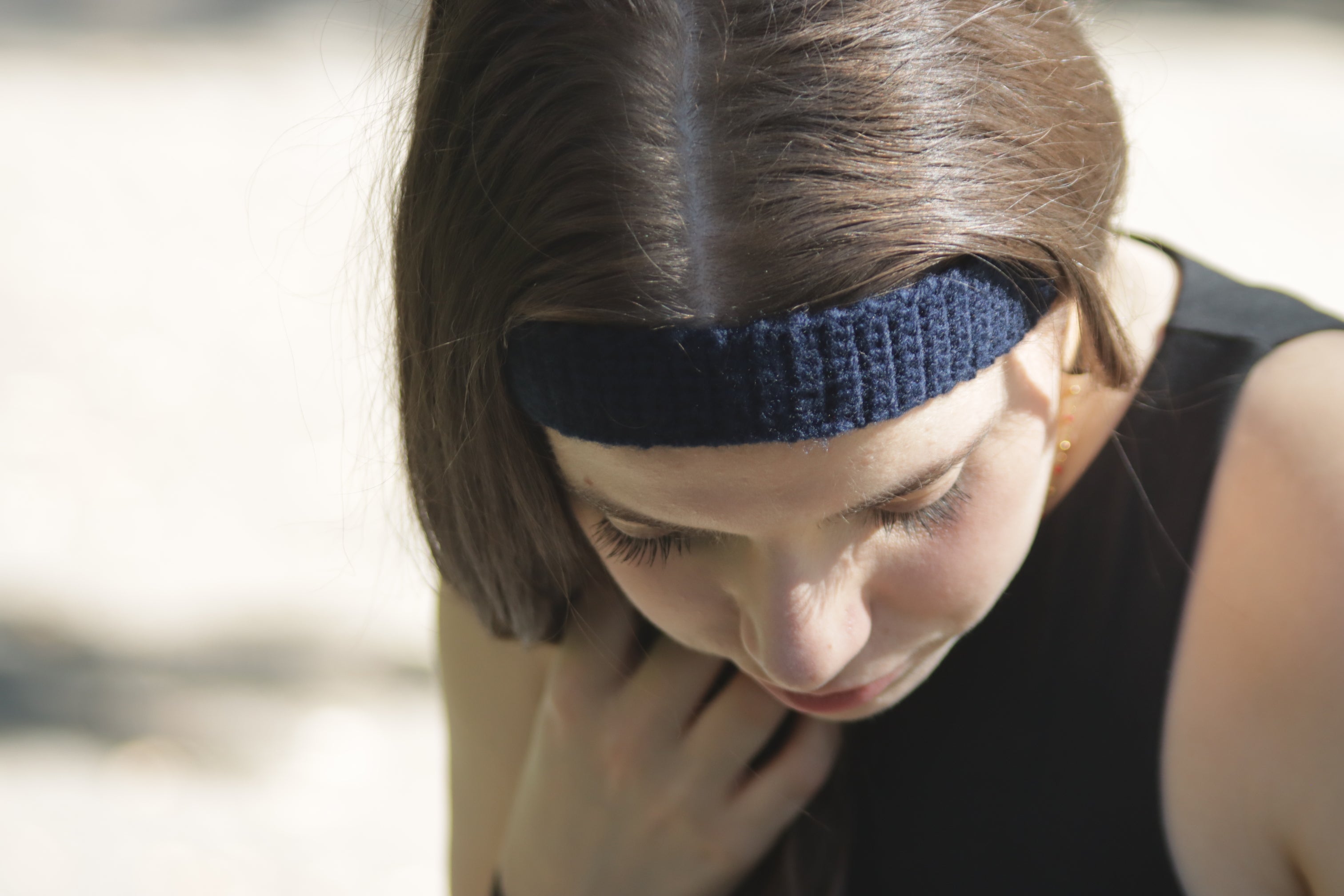 Bandeau en crochet