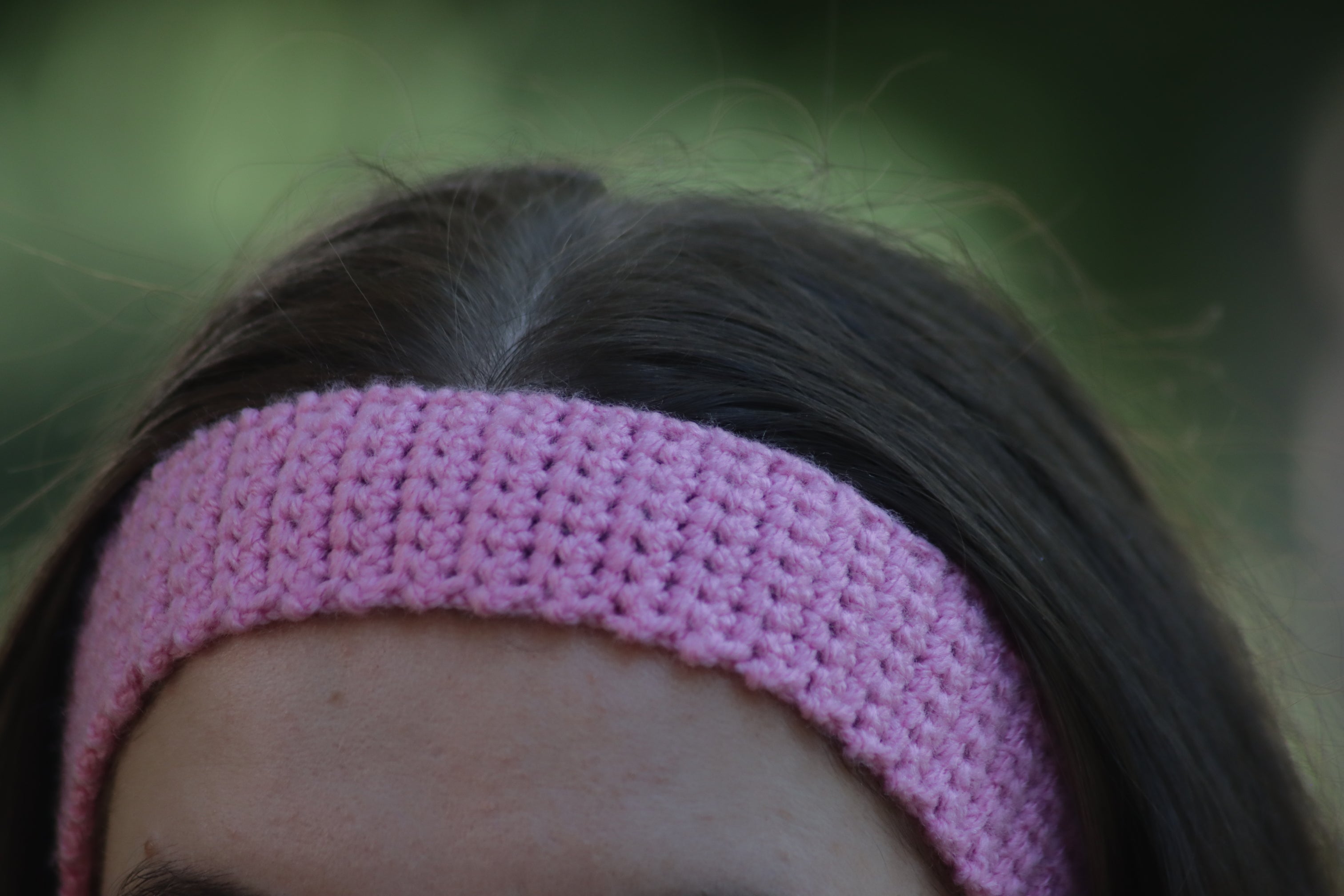 Bandeau en crochet